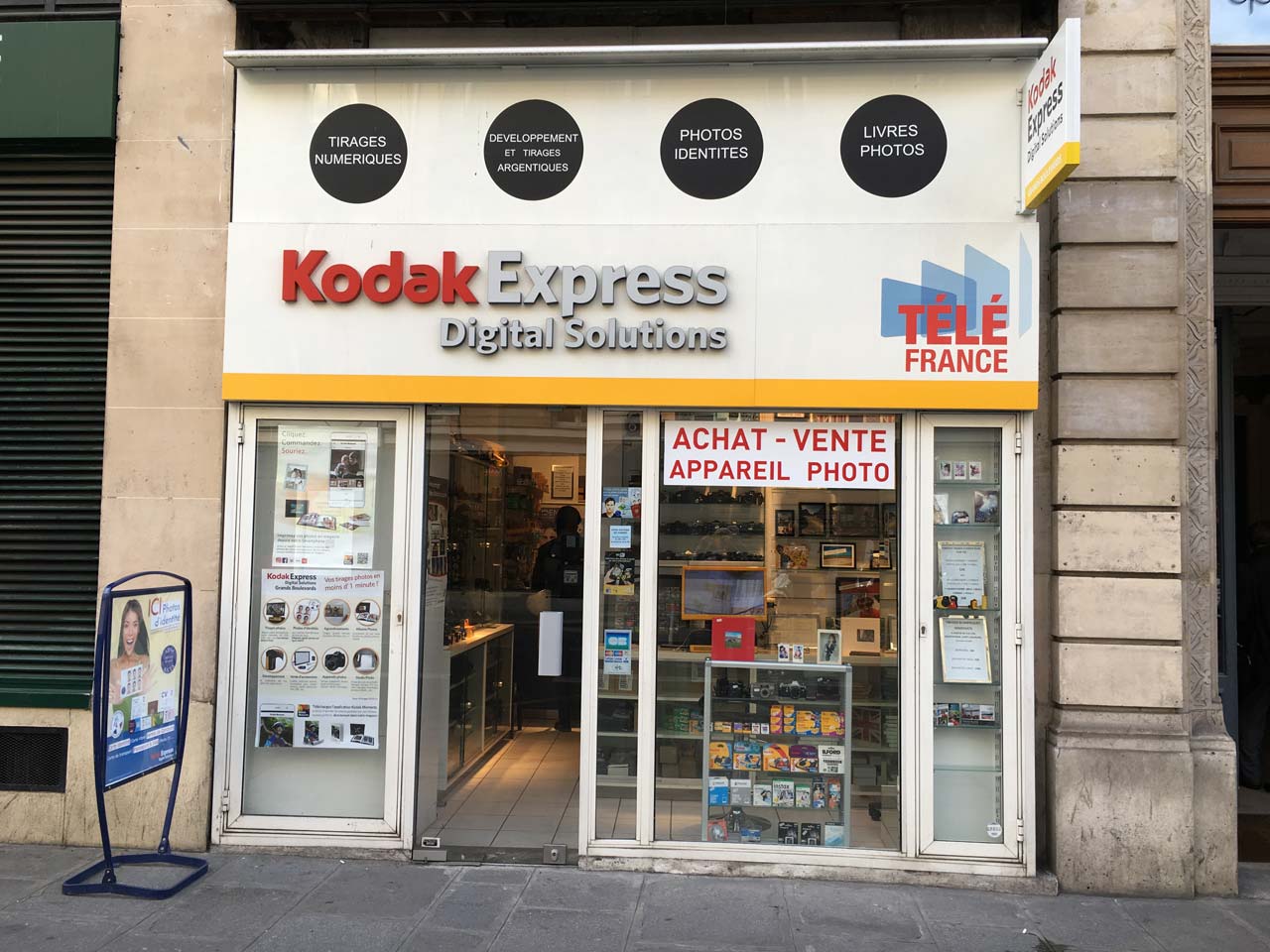 Tirages argentiques - Kodak Express Paris 2